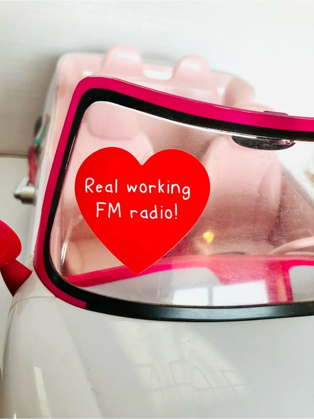Battat Lori Go Everywhere Convertible Car With Working Radio & 6.5in Nadene Doll